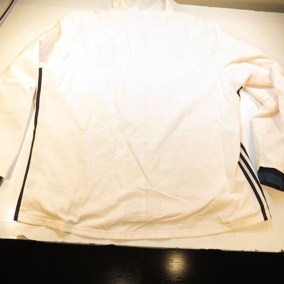 MANCHESTER UNITED FOOTBALL FC SOCCER TRAINING HOODIE JACKET Mens XXL ADIDAS - Picture 6 of 10